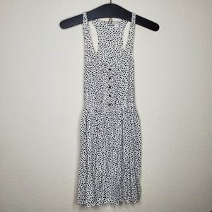Garage Speckled A Line Racerback Mini Dress